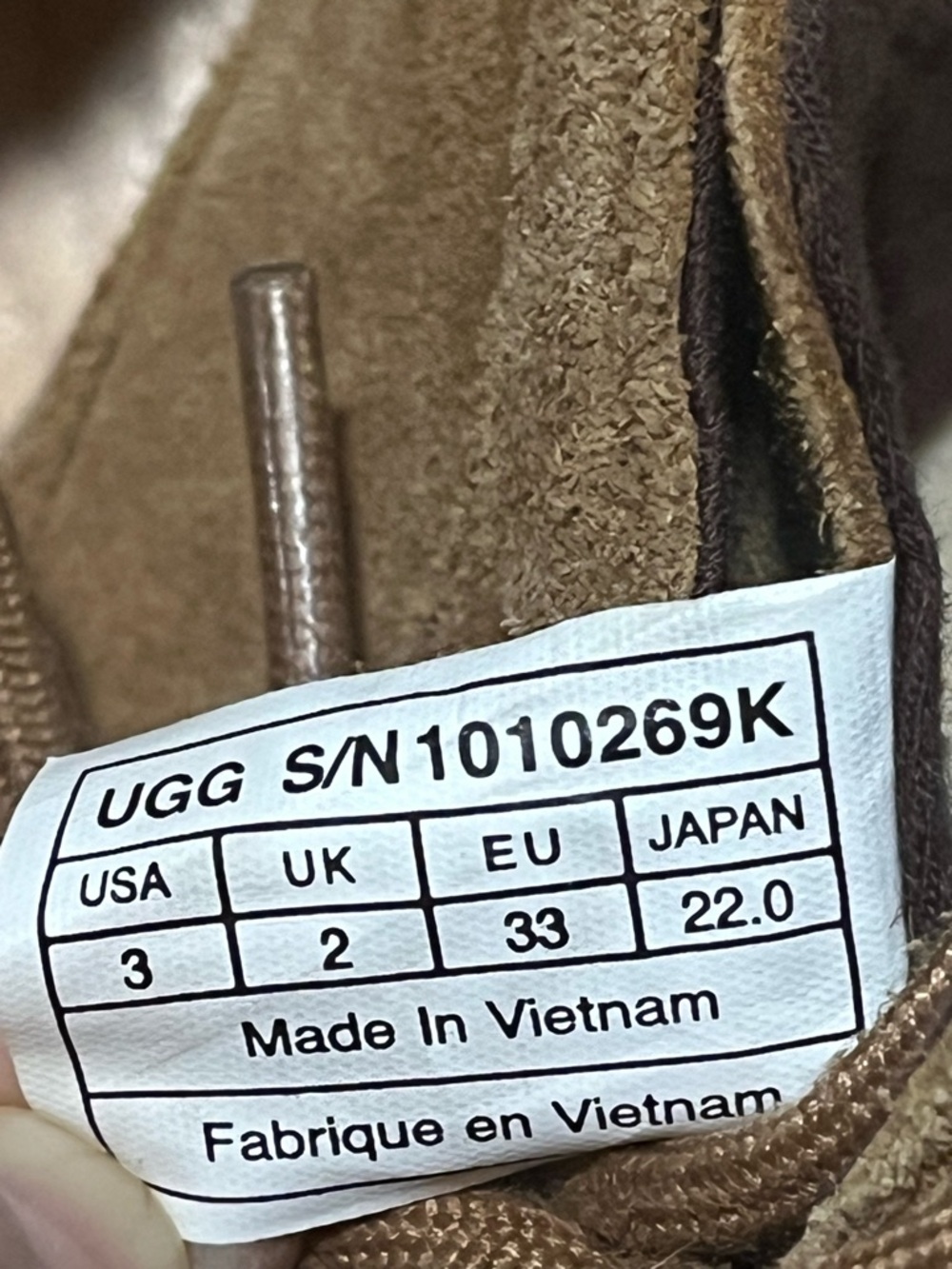 UGG Big Kids Neumel Suede Chukka Boots - Chestnut Brown - Size 3 (Unisex) - Picture 9 of 9